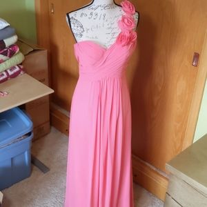 Bill Levkoff Size 8 Bridesmaids Dress in Pink